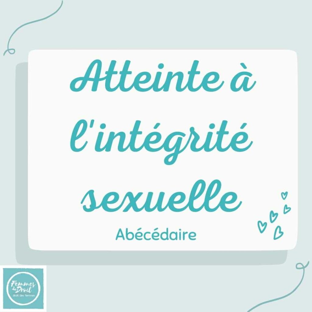 Attentat à la pudeur Femmes de Droit